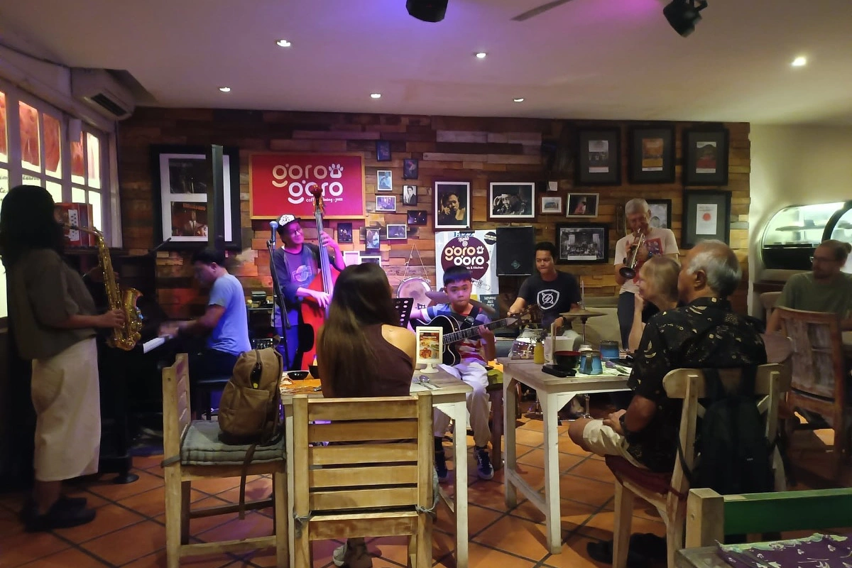 Goro Goro jazz cafe in Sanur Bali