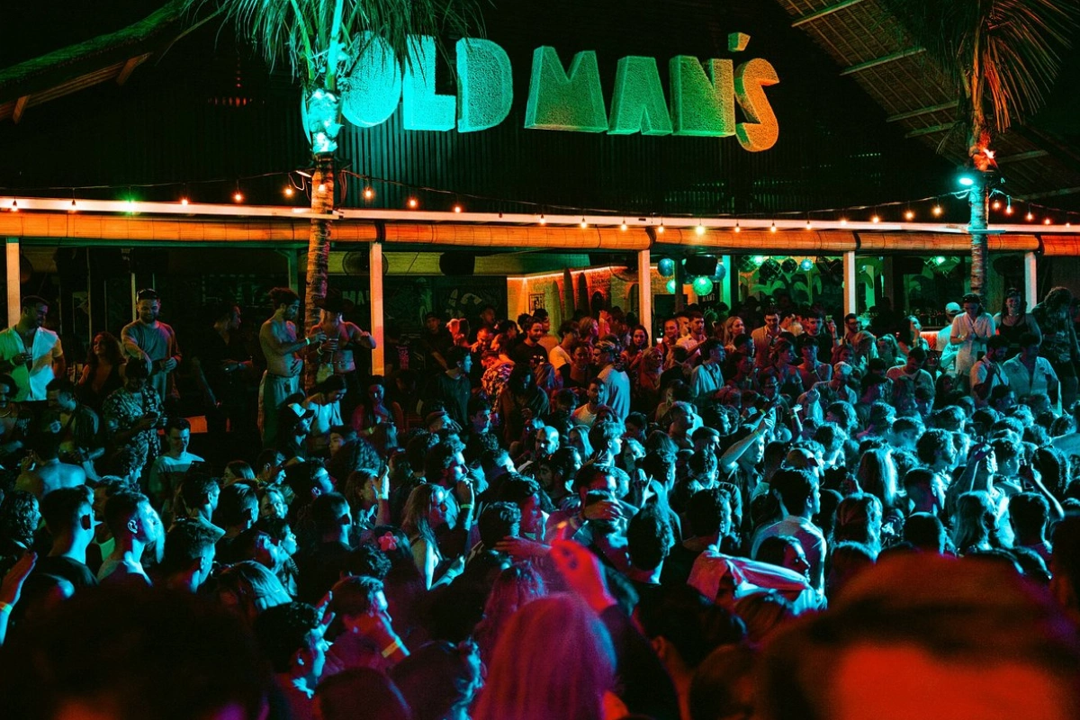 Old Man's live music venue in Canggu Bali