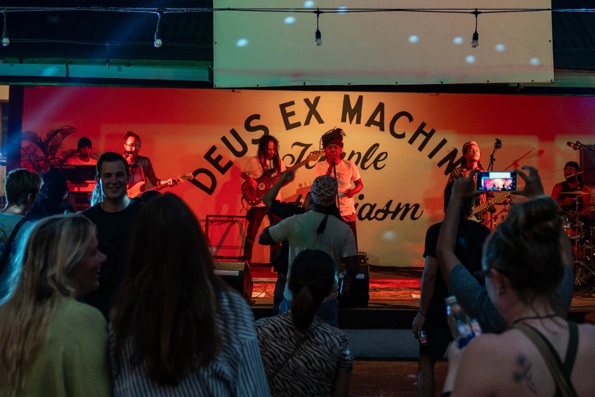 Deus Cafe live music in Canggu Bali