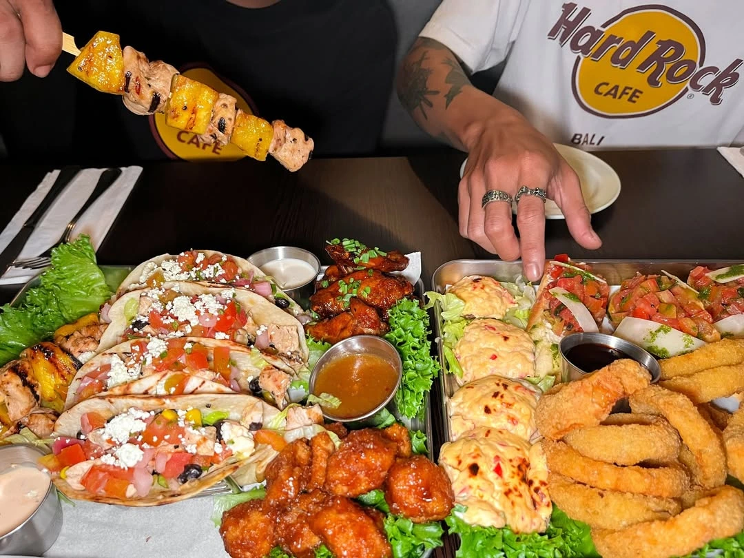 Hard Rock Cafe Bali live music restaurant in Kuta