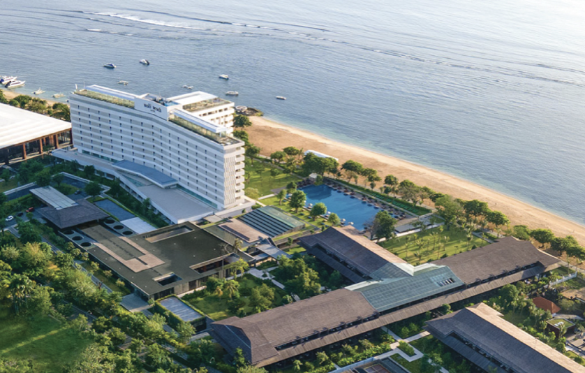 Meru Sanur luxury resort night ambience Bali