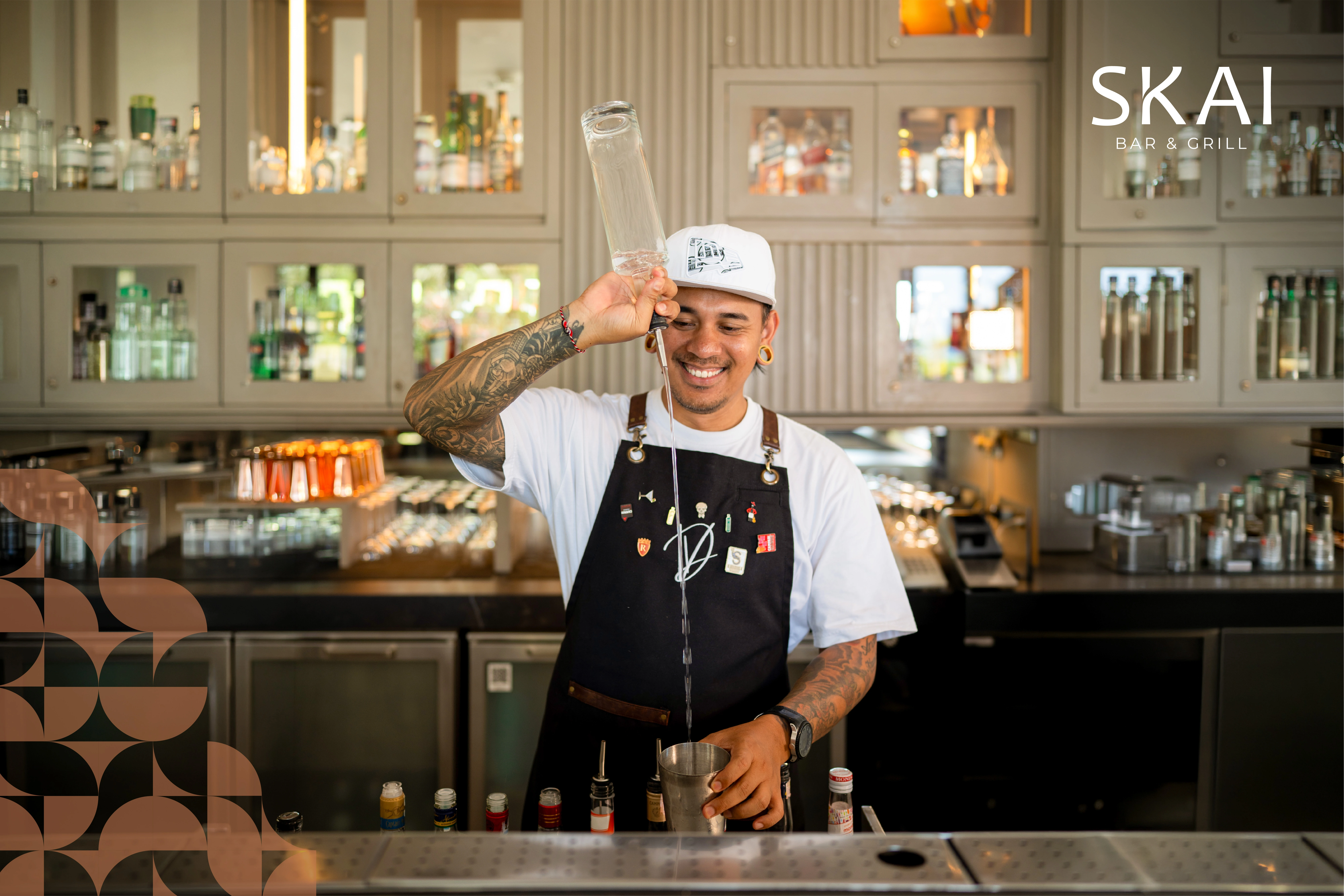 SKAI Bar & Grill and SKOOL Kitchen Are Bringing a Sunset Cocktail Takeover to Legian