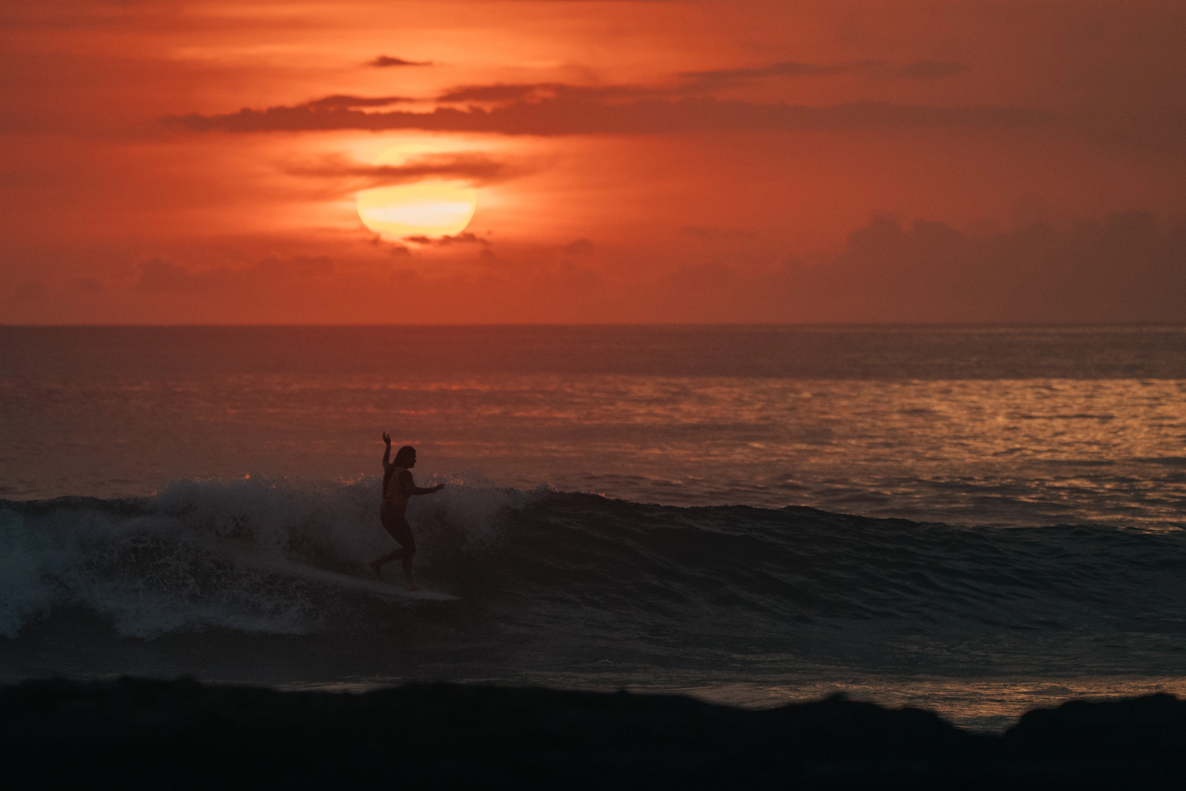 Times Beach Warung beachfront sunset bar in Canggu