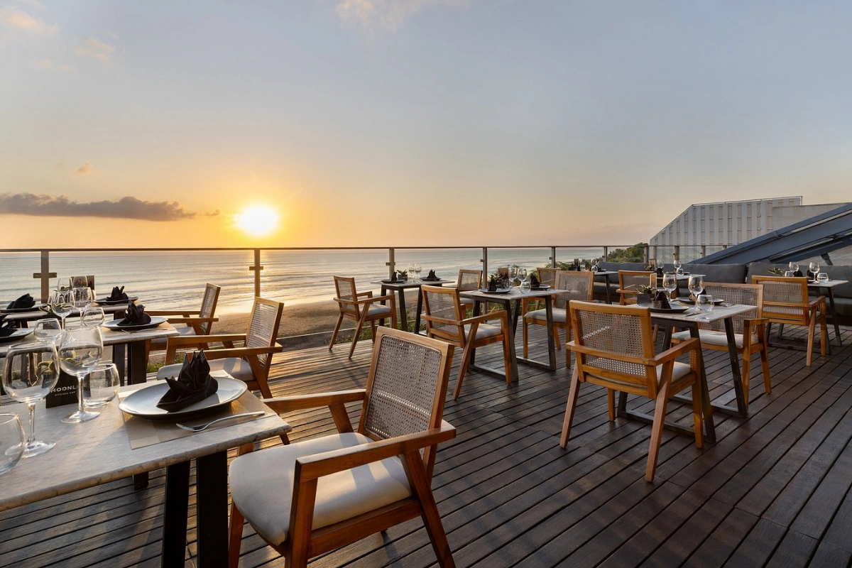 MoonLite rooftop restaurant in Seminyak Bali