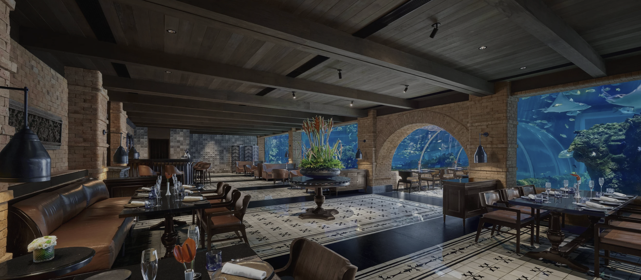 Koral Apurva Kempinski underwater restaurant Bali