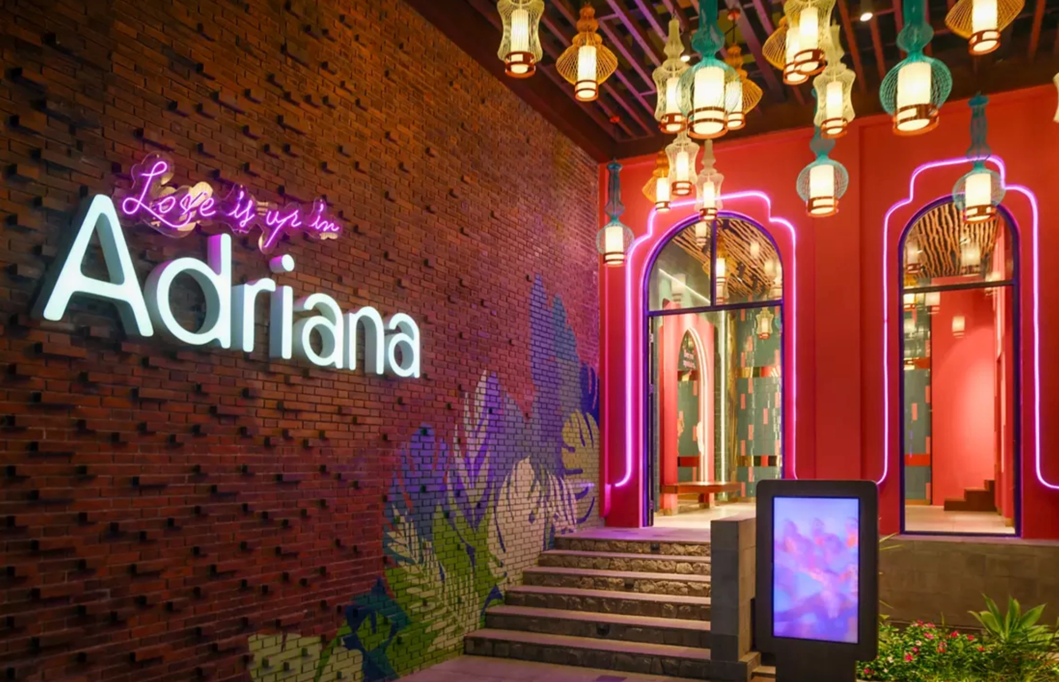 Adriana Cocina and Bar rooftop in Jimbaran