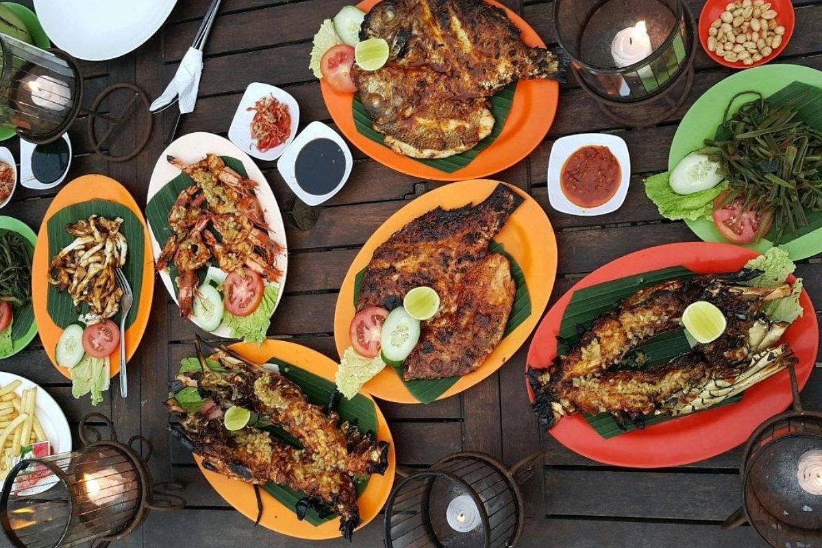Made Bagus Cafe Jimbaran seafood