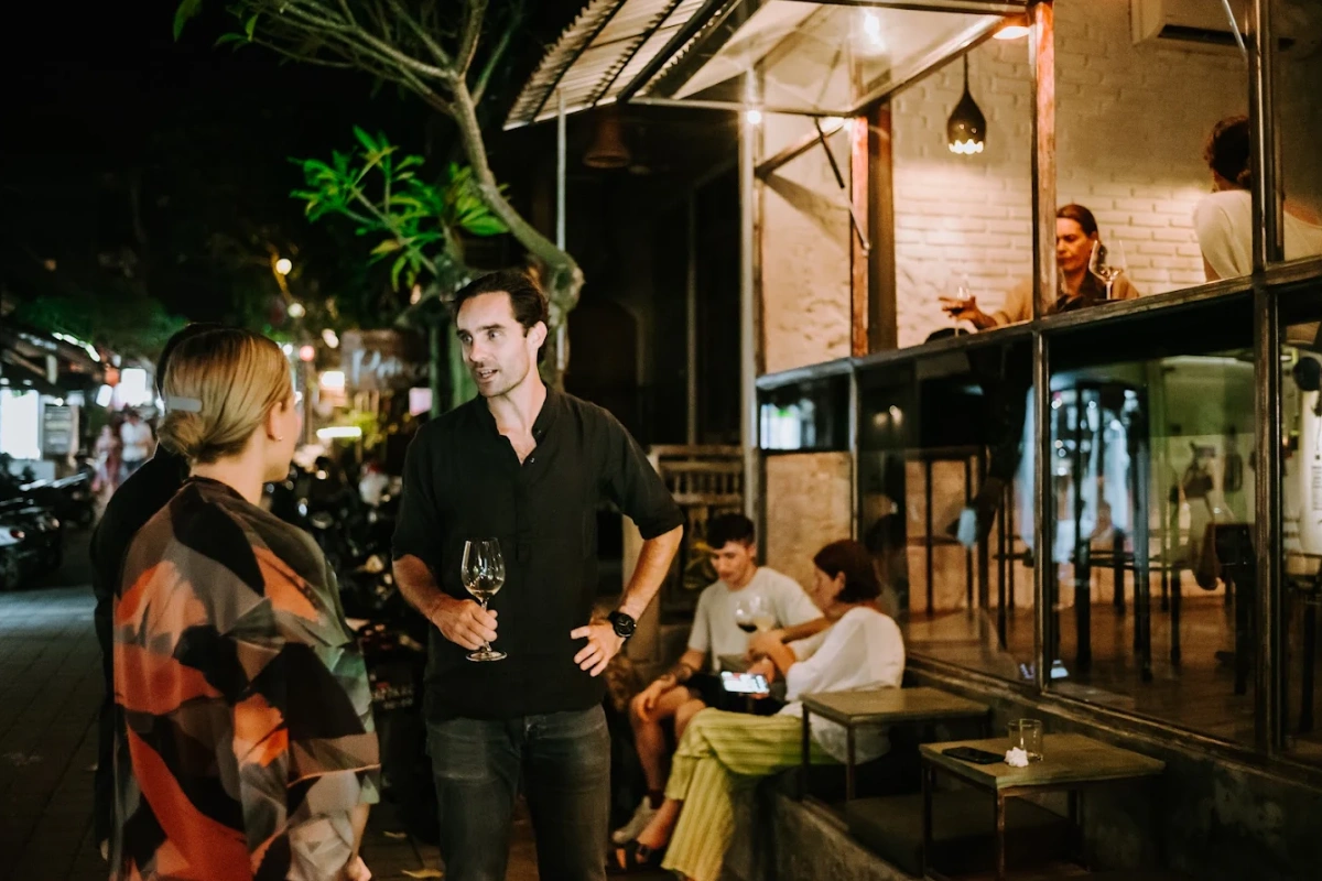 Bacari wine bar and tapas in Ubud Bali